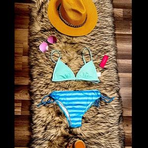 Xhilaration Striped Bikini